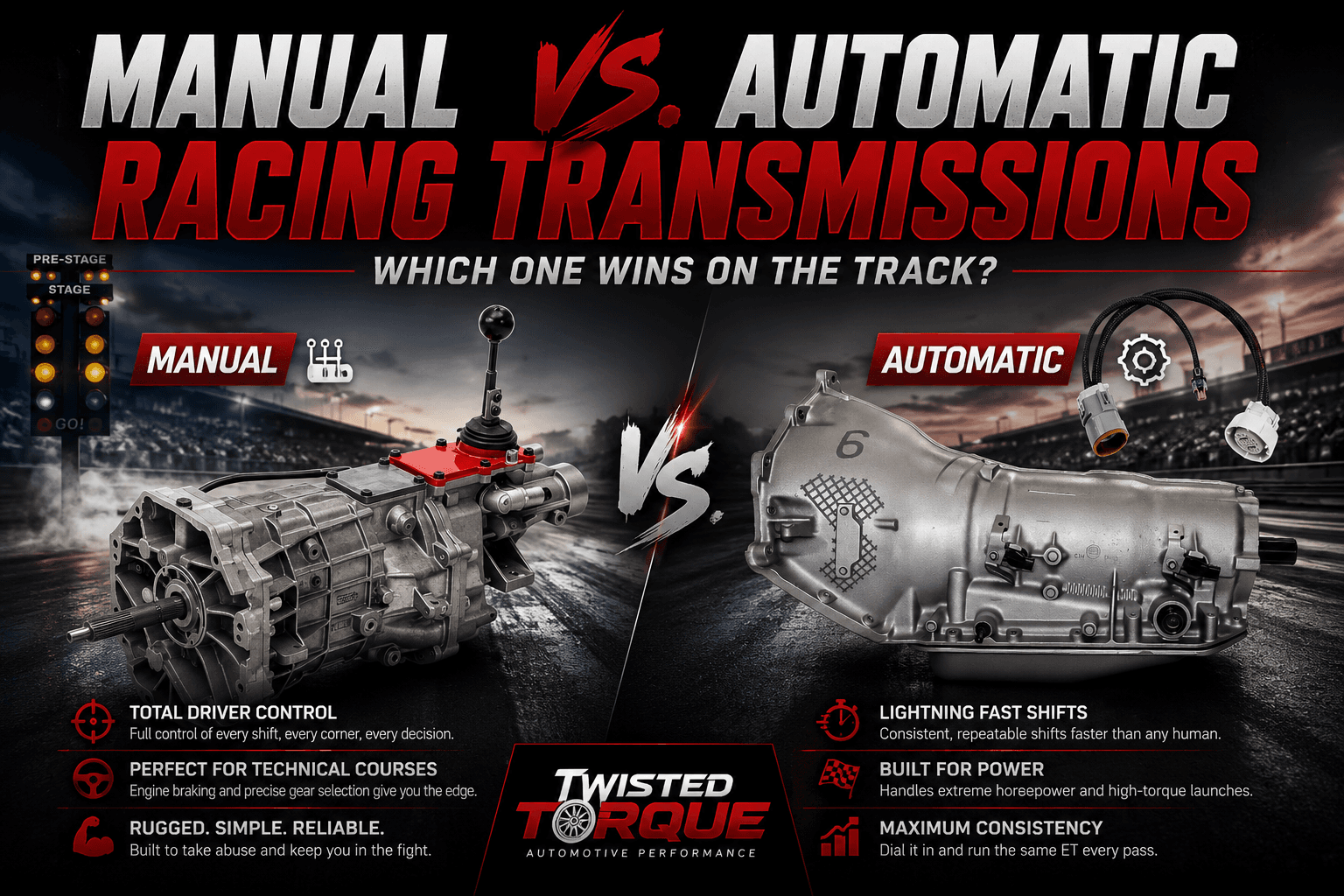 Manual vs. Automatic Racing Transmissions: Which One Wins on the Track?