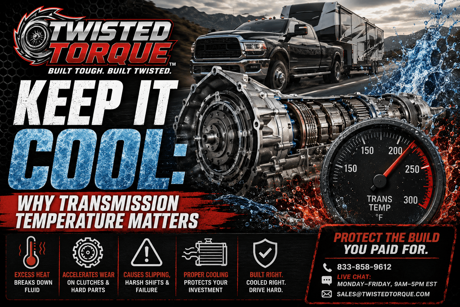 Keep It Cool: Why Transmission Temperature Matters More Than Horsepower
